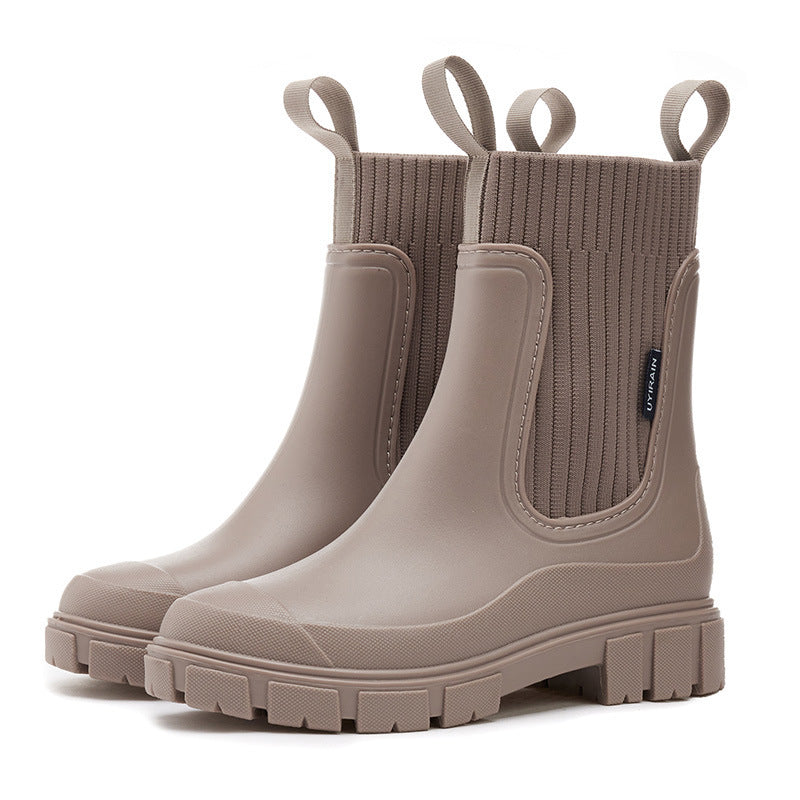 Alexa Women's Waterproof Boots – Lightweight & Comfortable Non-Slip Rain Boots