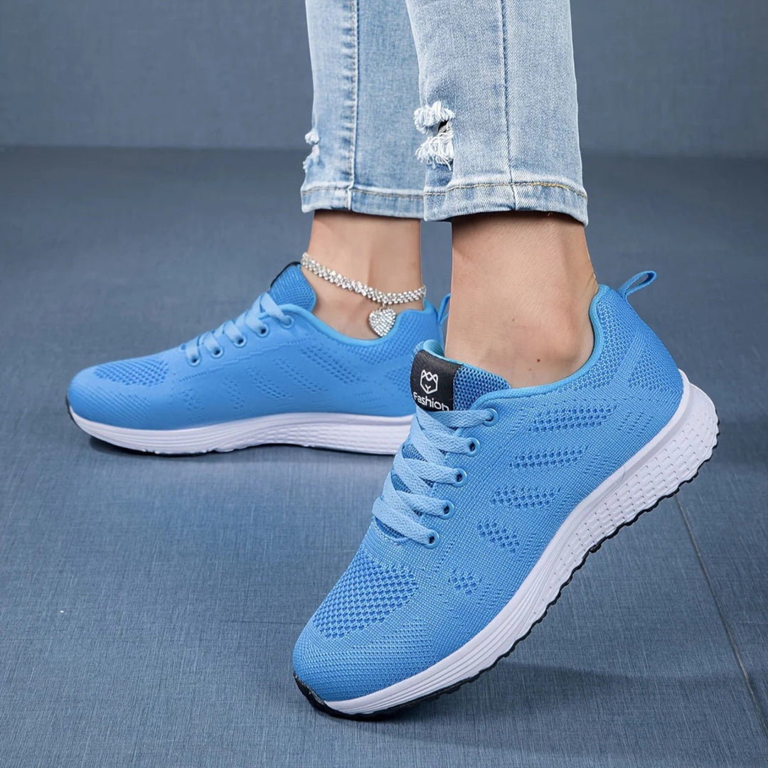 Solène | Cómodas Zapatillas Deportivas con Cordones para Mujer