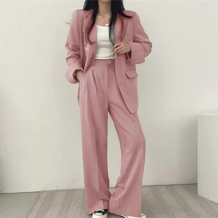 Yasmine | Dámsky oversize casual blejzer komplet