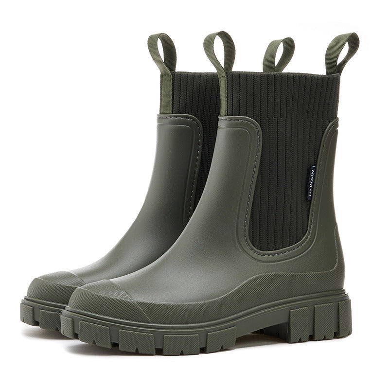 Alexa Women's Waterproof Boots – Lightweight & Comfortable Non-Slip Rain Boots