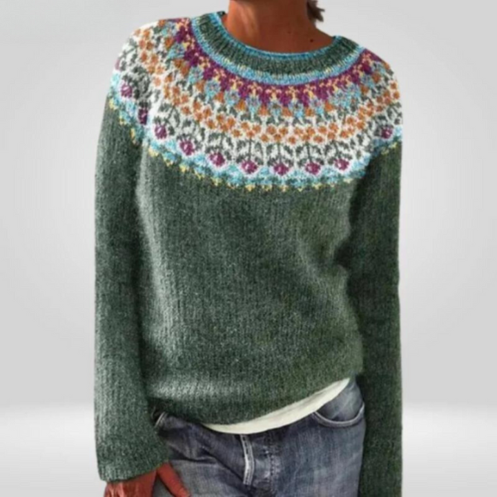 Pull d'hiver pour femme | Col rond