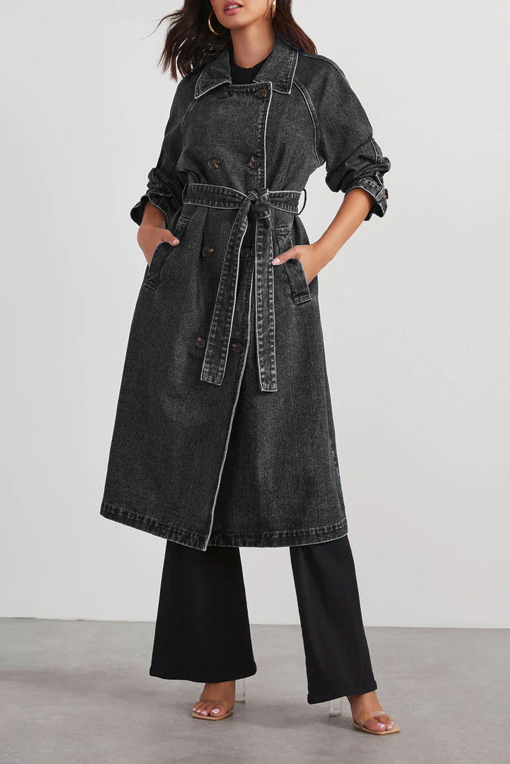Trench en jean pour femme | Longue