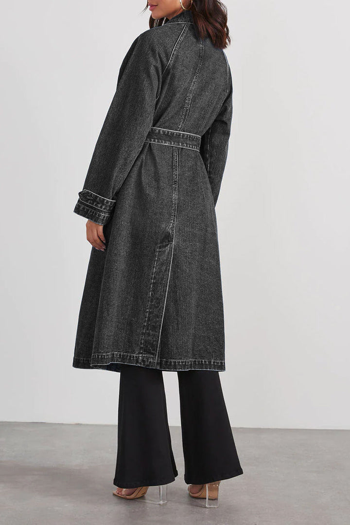 Trench en jean pour femme | Longue