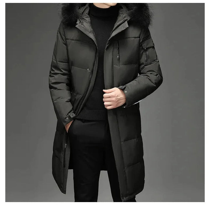 Jamir Men's Parka – Water-Repellent Winter Jacket with Hood