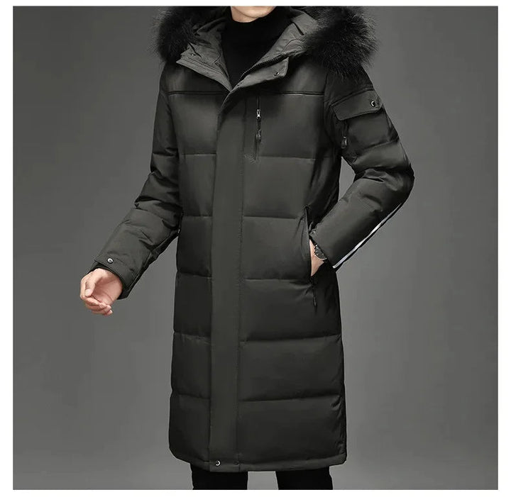 Jamir Men's Parka – Water-Repellent Winter Jacket with Hood
