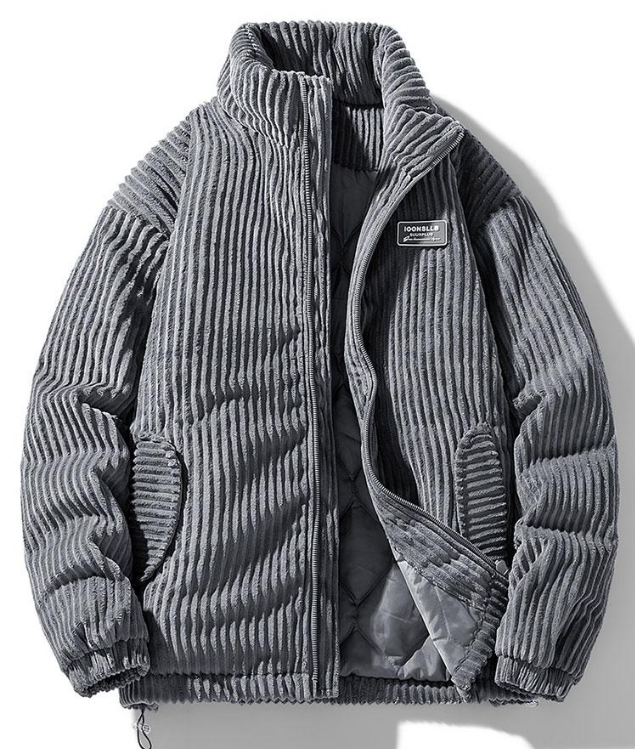 Vion Veste Homme en Velours Côtelé – Veste Chaude Slim Fit avec Design Élégant et Moderne