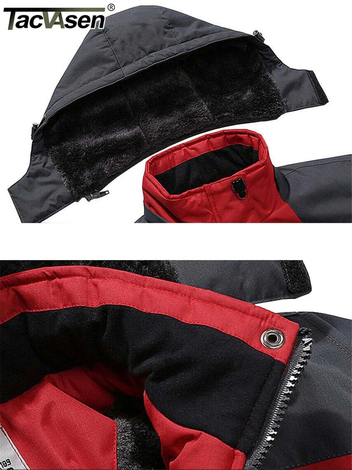 Parka Jaden para Hombre – Chaqueta Invernal Caliente con Capucha Desmontable