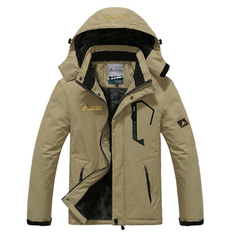 Parka Jaden para Hombre – Chaqueta Invernal Caliente con Capucha Desmontable