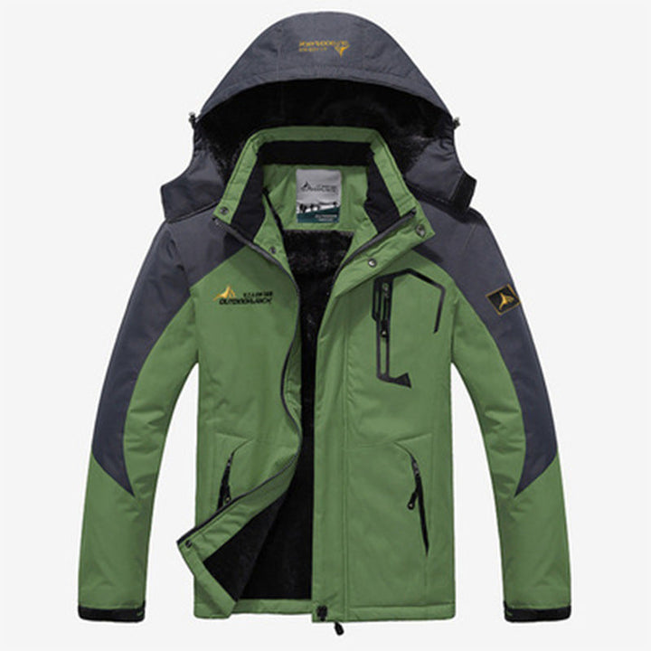Parka Jaden para Hombre – Chaqueta Invernal Caliente con Capucha Desmontable