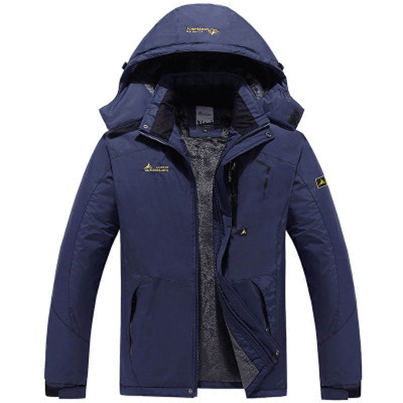 Parka Jaden para Hombre – Chaqueta Invernal Caliente con Capucha Desmontable