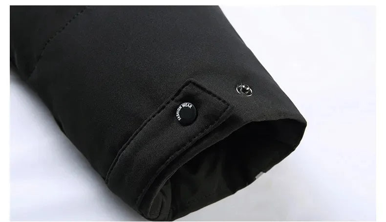 Jamir Men's Parka – Water-Repellent Winter Jacket with Hood