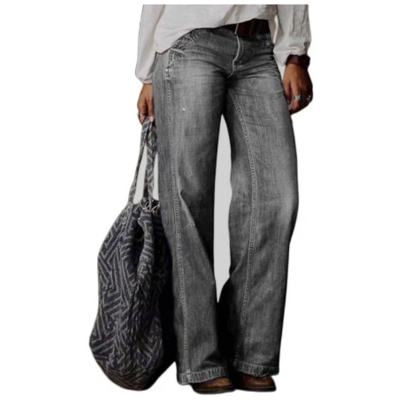 High Waist Women's Jeans | Wide Leg