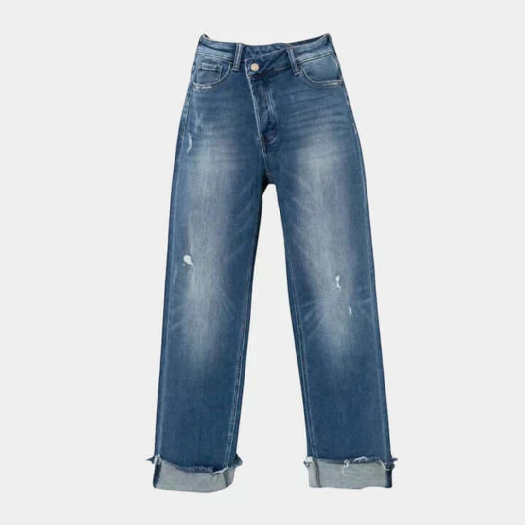 Anaëlle | Jeans Alla Moda pour Femme | Taille Haute