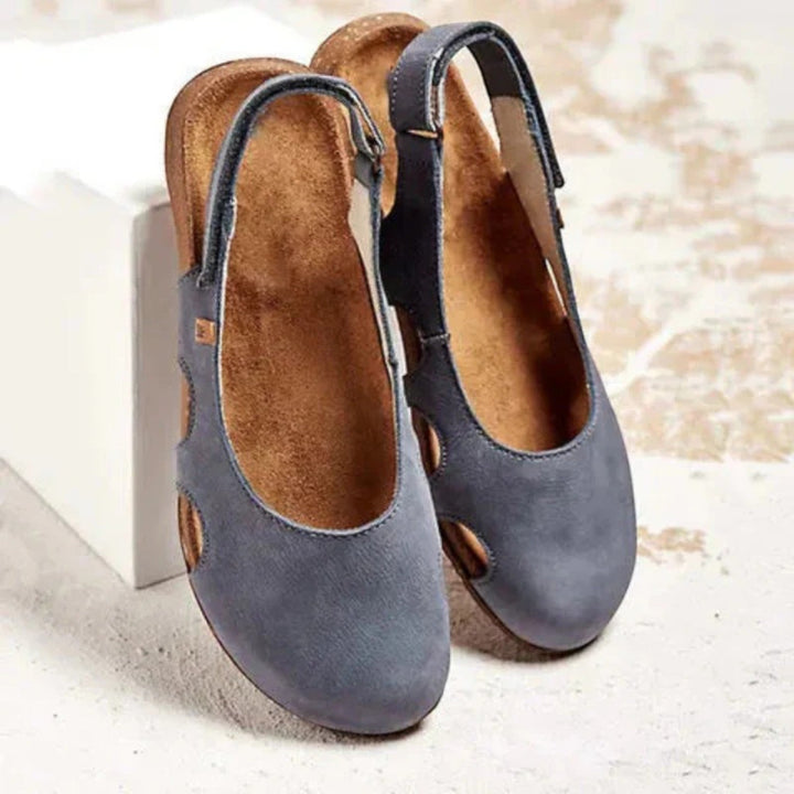 Claire | Komfortable sandaler med bakre rem for dame