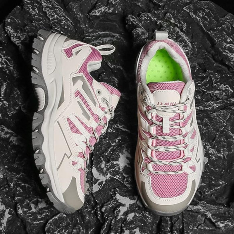 Wanderschuhe mit Schnürsenkeln für Damen | Freizeit