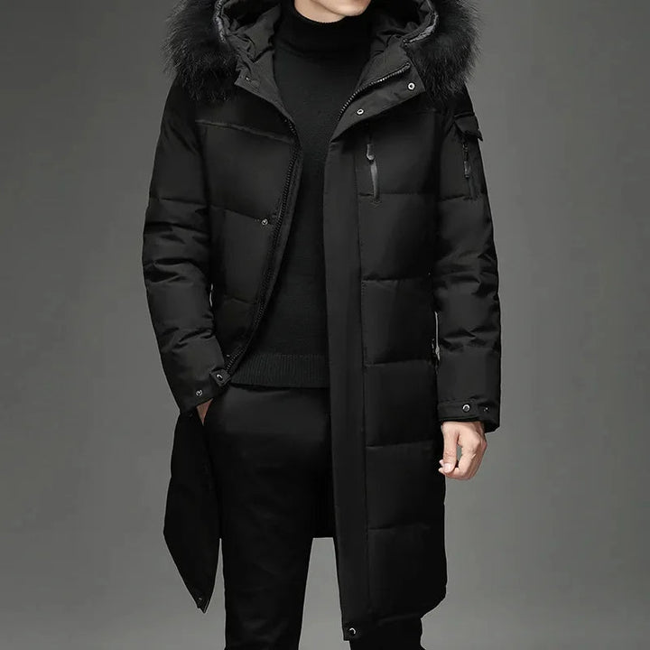 Jamir Men's Parka – Water-Repellent Winter Jacket with Hood