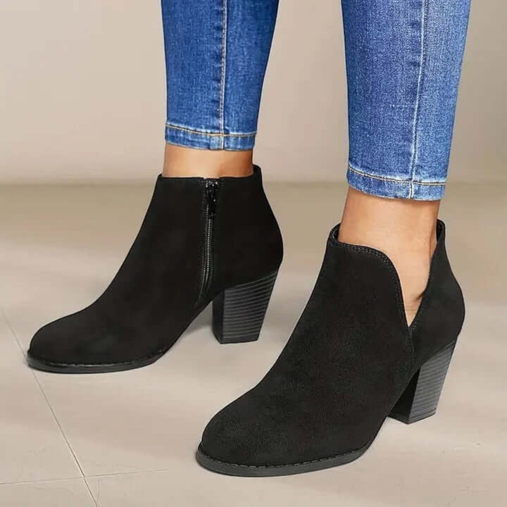 Angela | Elegant Women's Ankle Boot with Heel