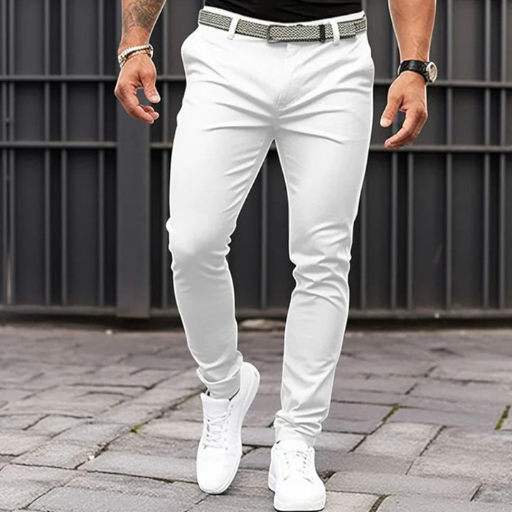 Bastien | Pantalones Chino Elásticos Para Hombre | Corte Slim