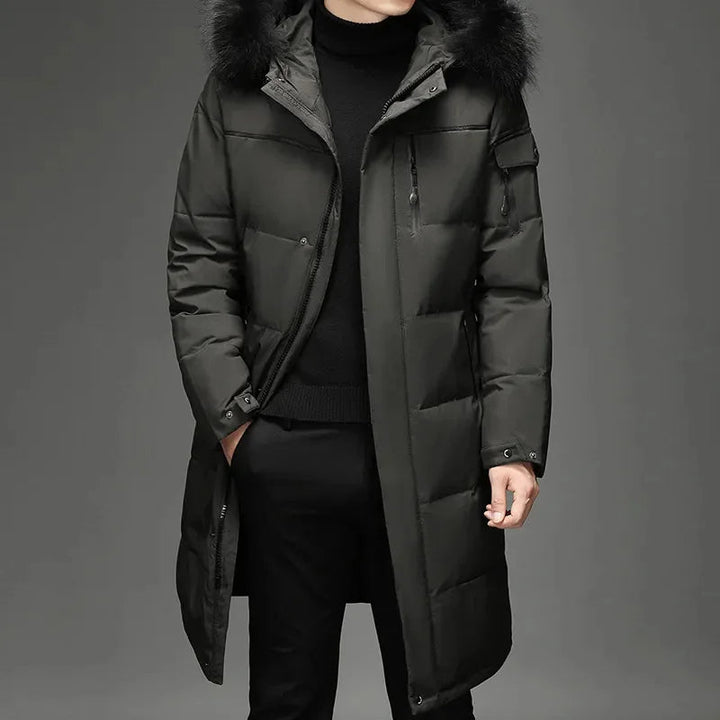 Jamir Men's Parka – Water-Repellent Winter Jacket with Hood