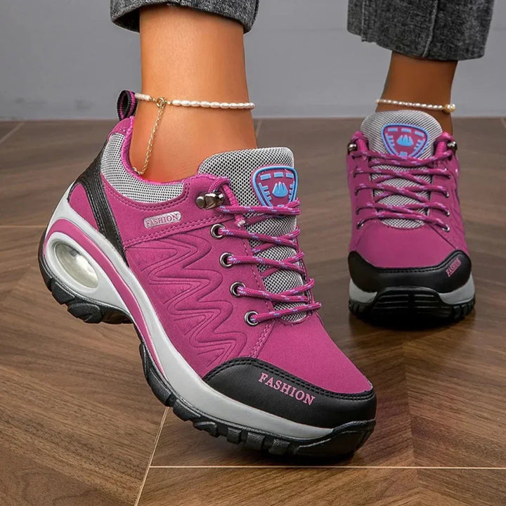 Chaussures de randonnée à lacets pour femme | Colorées