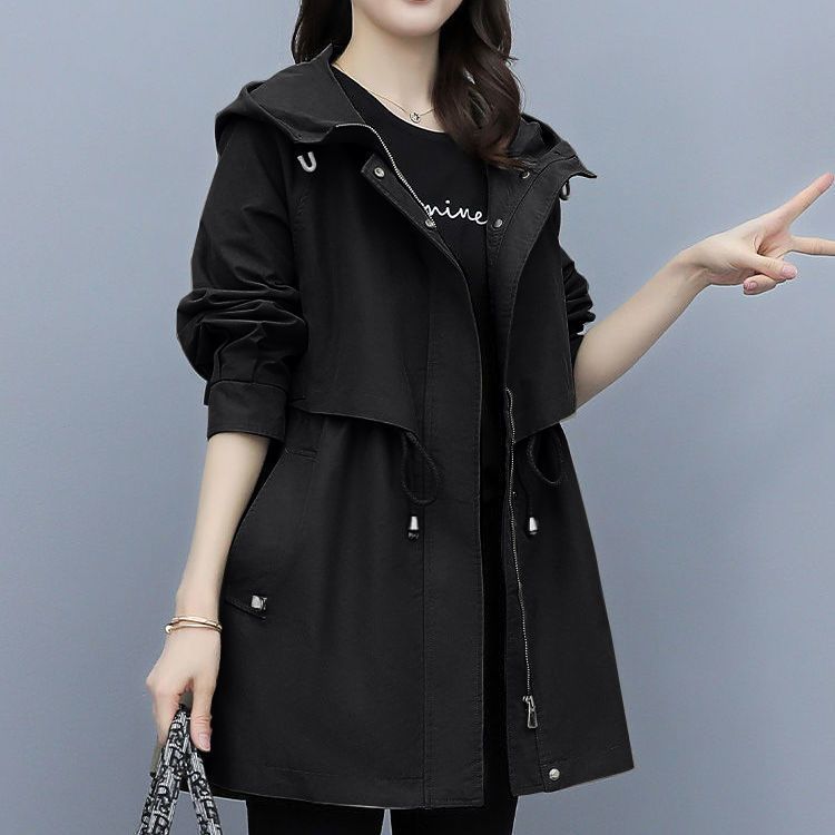 Sienna Parka Donna Casual με Κουκούλα – Ελαφρύ Μπουφάν με Ρυθμιζόμενη Μέση και Μοντέρνα Εφαρμογή