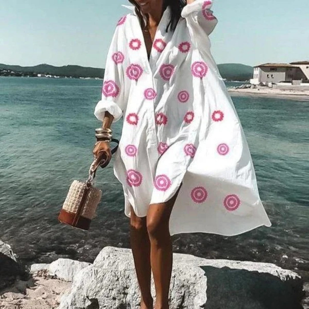Yara | Vestito Camicia Oversize Casual da Donna