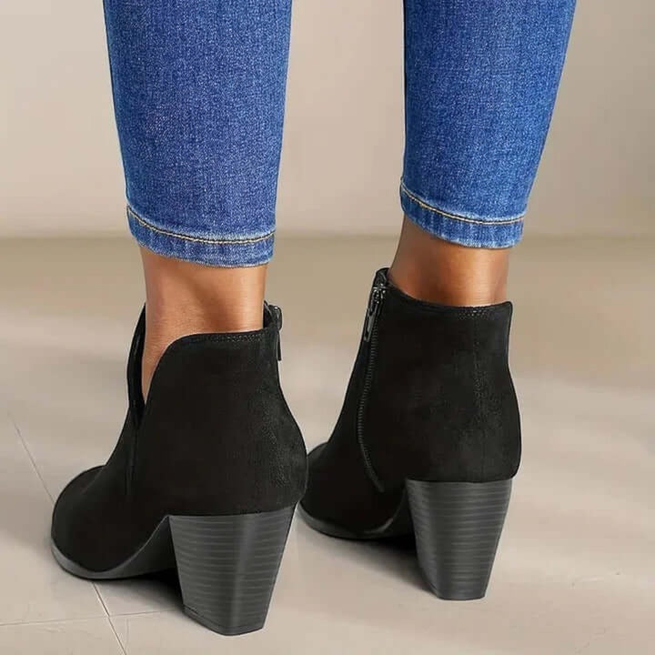 Angela | Elegant Women's Ankle Boot with Heel