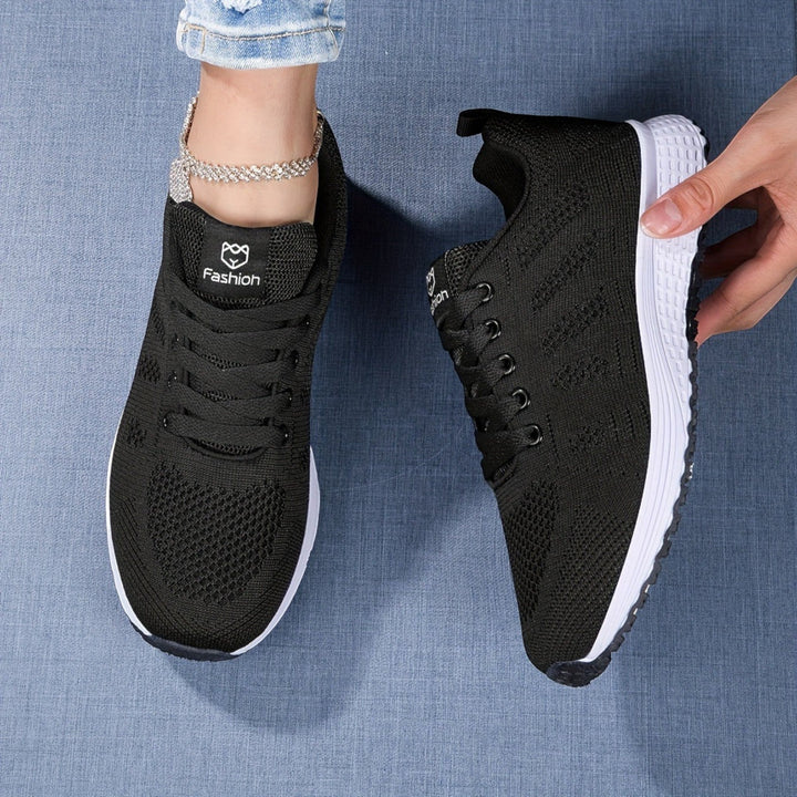 Solène | Cómodas Zapatillas Deportivas con Cordones para Mujer