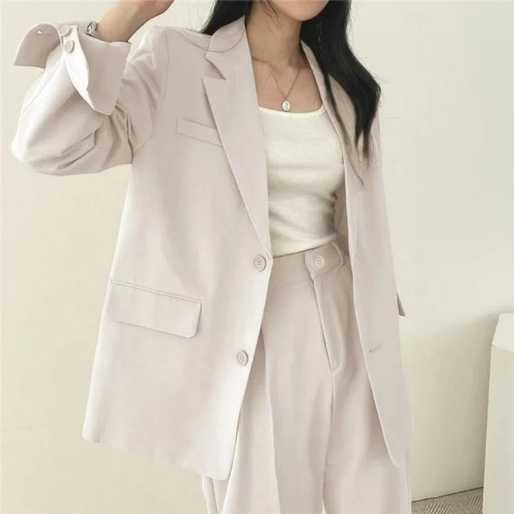 Yasmine | Dámsky oversize casual blejzer komplet
