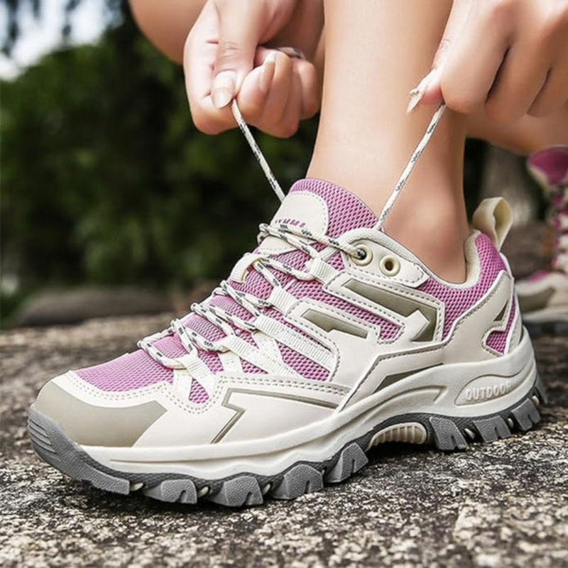 Wanderschuhe mit Schnürsenkeln für Damen | Freizeit