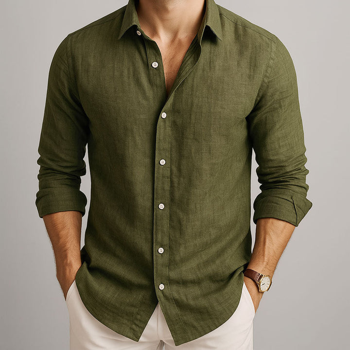 Classic Men's Long Sleeve Shirt | Casual