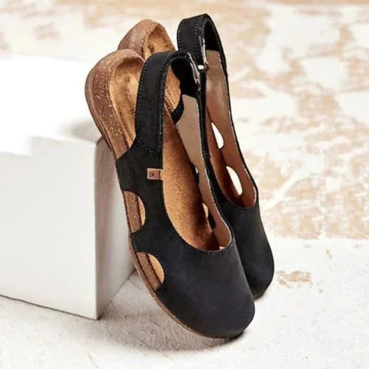 Claire | Komfortable sandaler med bakre rem for dame