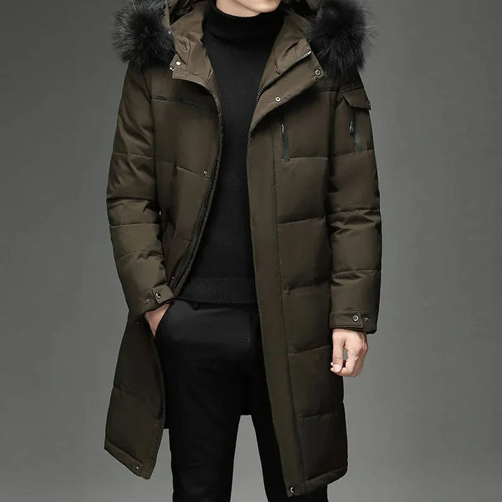 Jamir Men's Parka – Water-Repellent Winter Jacket with Hood
