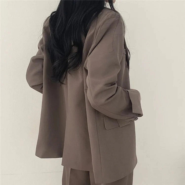 Yasmine | Dámsky oversize casual blejzer komplet