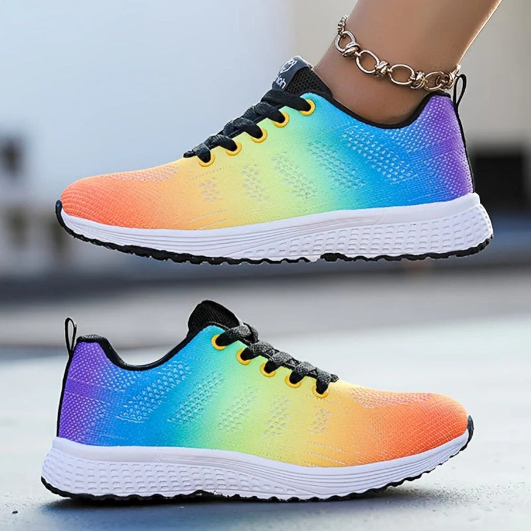 Solène | Cómodas Zapatillas Deportivas con Cordones para Mujer