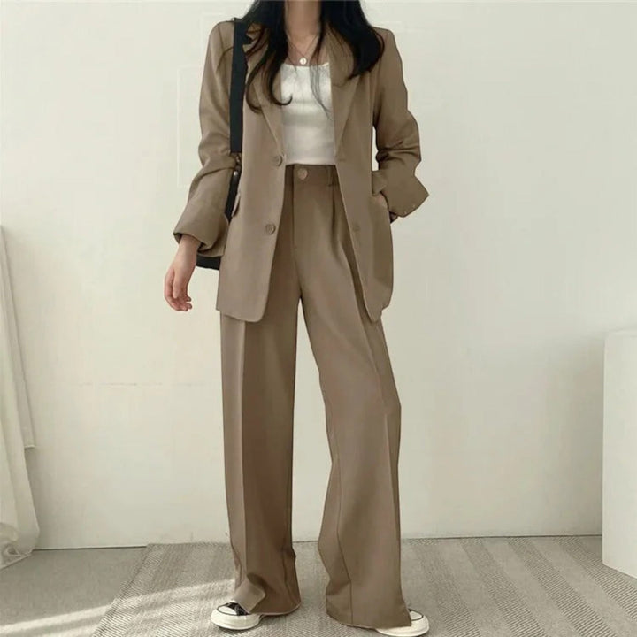 Yasmine | Dámsky oversize casual blejzer komplet