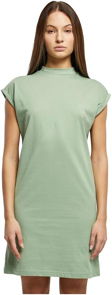 Camiseta Vestido Ayla para Mujer – Hombros Caídos, Algodón Suave y Estilo Casual Moderno