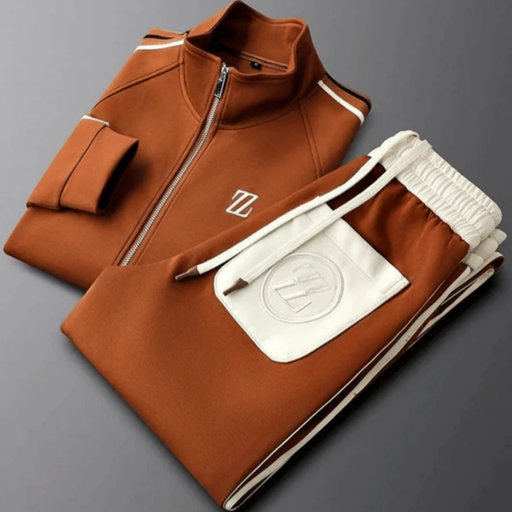 Completo Uomo Due Pezzi Con Cerniera | Slim Fit