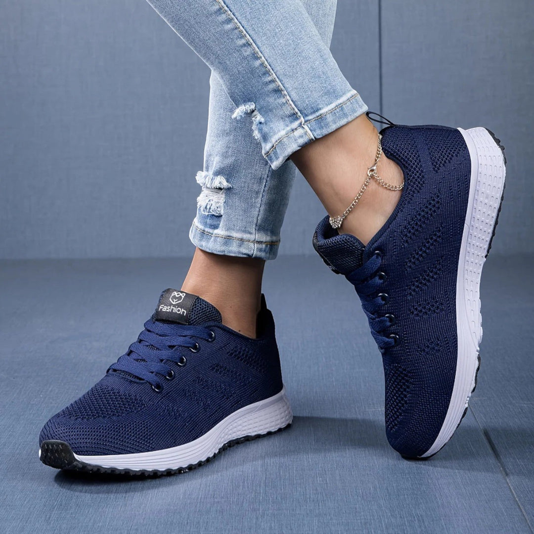 Solène | Cómodas Zapatillas Deportivas con Cordones para Mujer