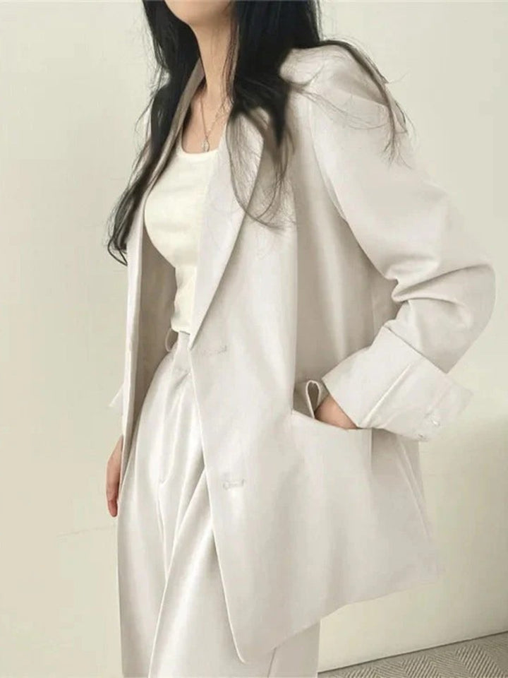 Yasmine | Dámsky oversize casual blejzer komplet