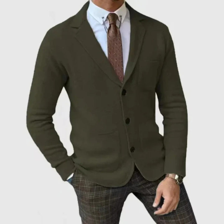 Axel | Blazer décontracté en maille pour homme | Léger