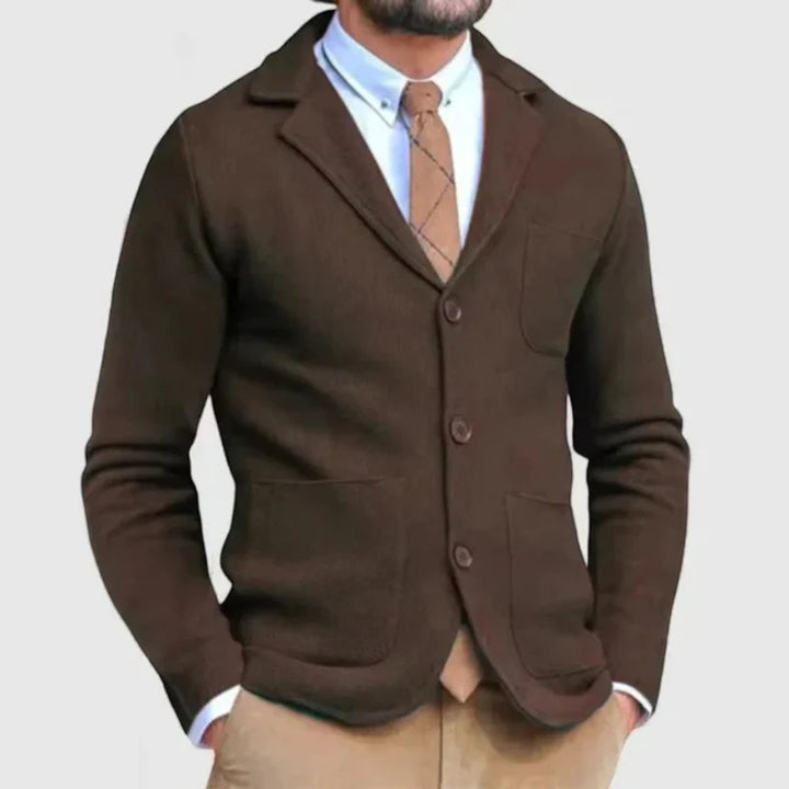 Axel | Blazer décontracté en maille pour homme | Léger
