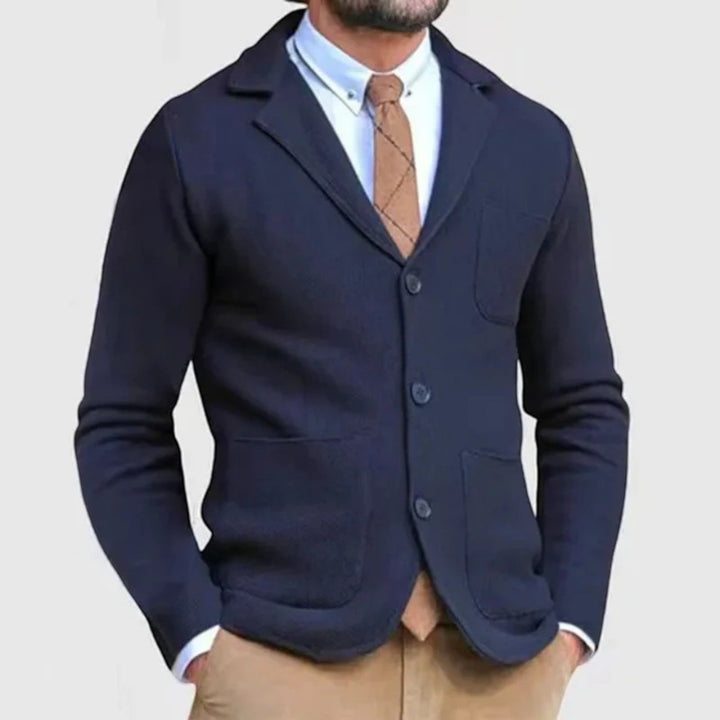 Axel | Blazer décontracté en maille pour homme | Léger