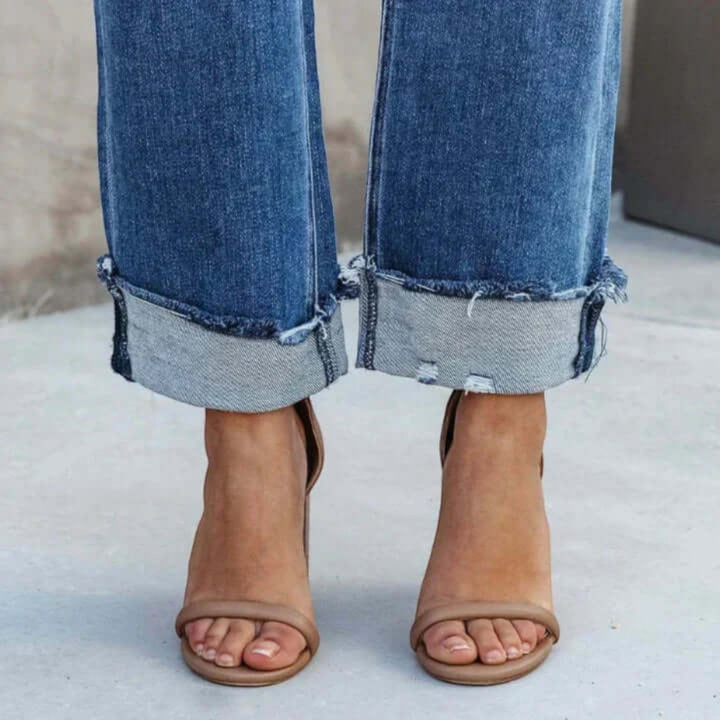 Anaëlle | Jeans Alla Moda pour Femme | Taille Haute
