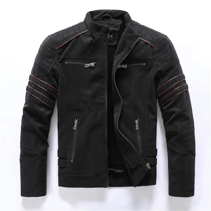 Noah | Chaqueta de Moto Elegante para Hombre | Cremallera
