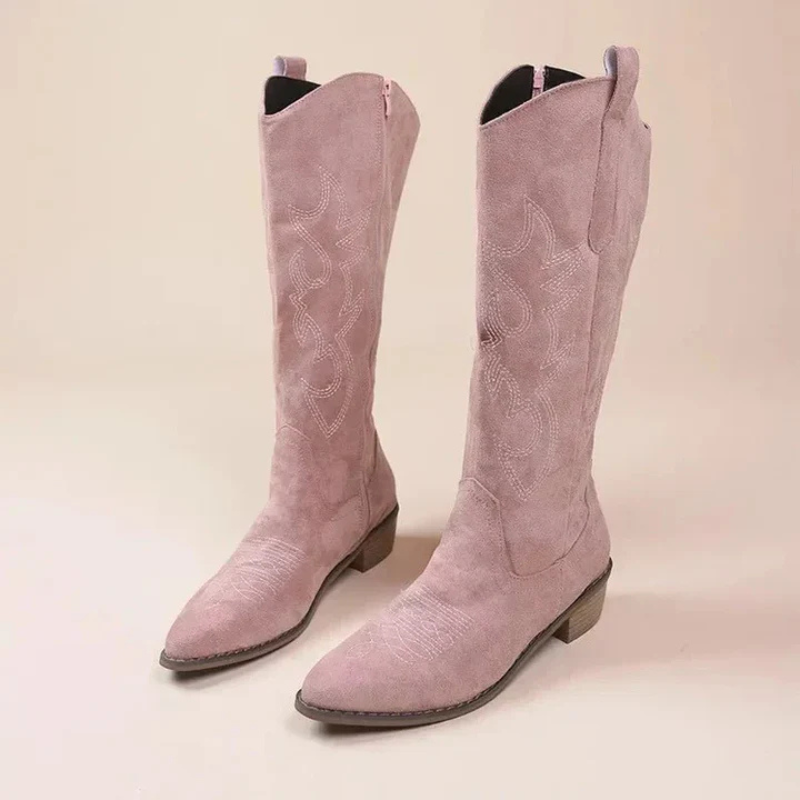 Női magas cowboy csizmák | Téli