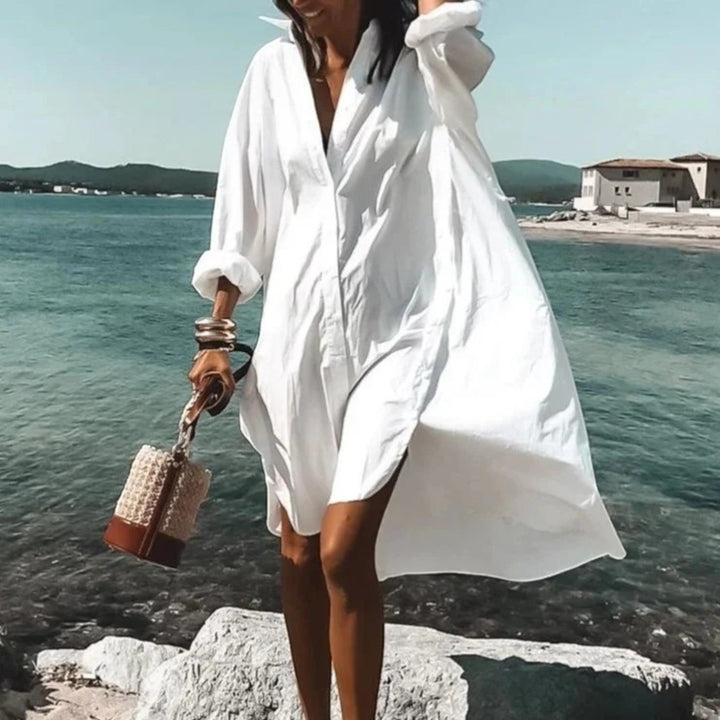 Yara | Vestito Camicia Oversize Casual da Donna