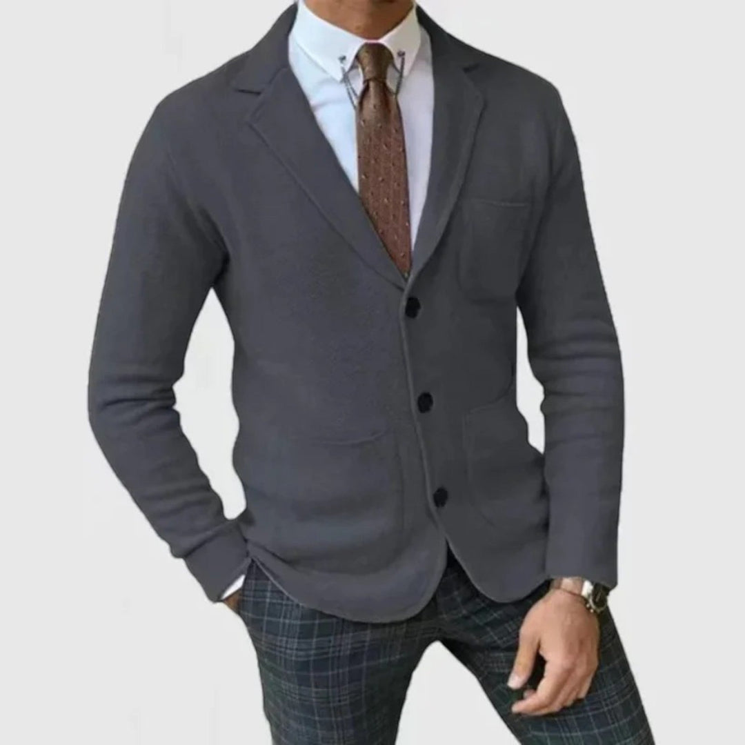 Axel | Blazer décontracté en maille pour homme | Léger