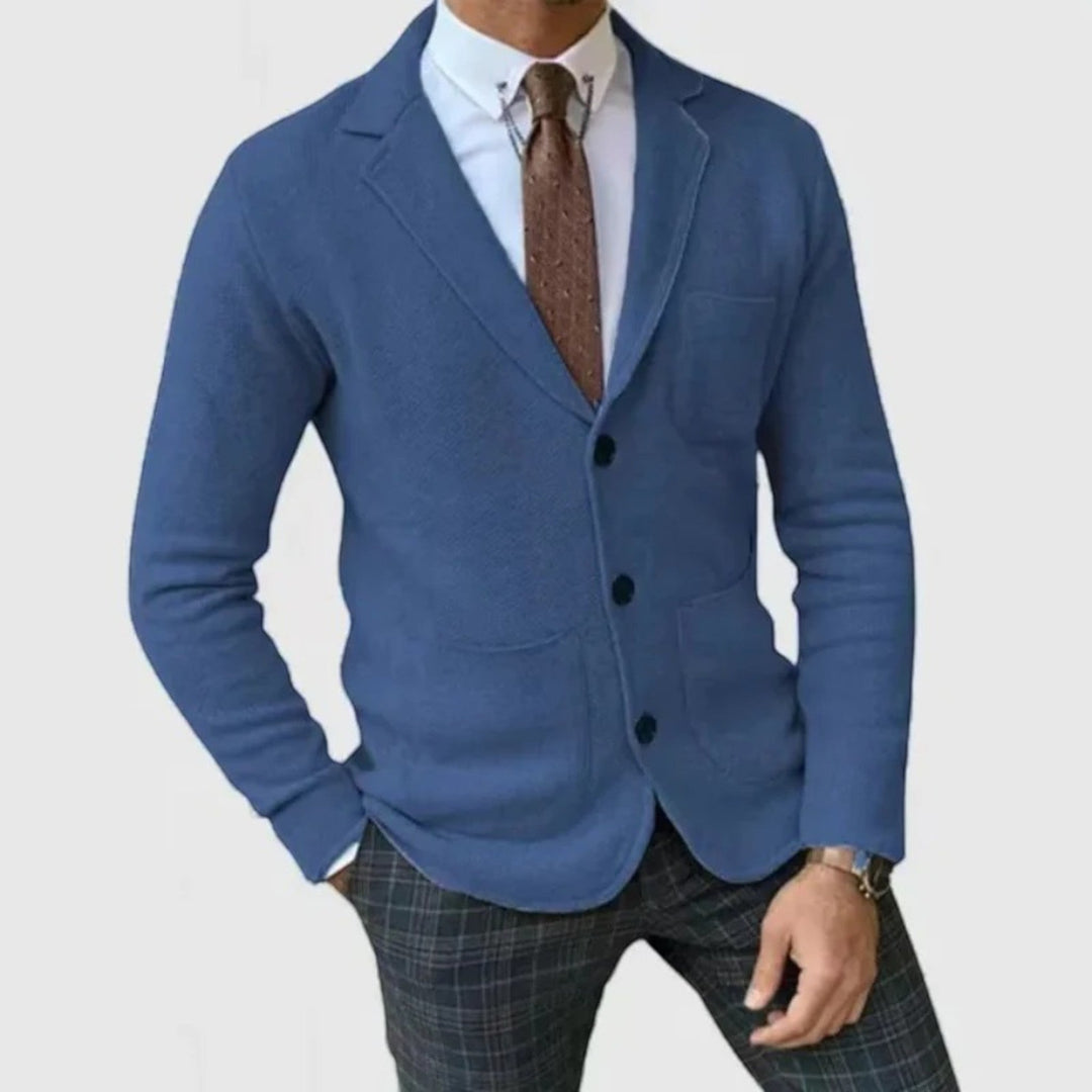 Axel | Blazer décontracté en maille pour homme | Léger