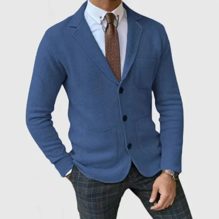 Axel | Blazer décontracté en maille pour homme | Léger